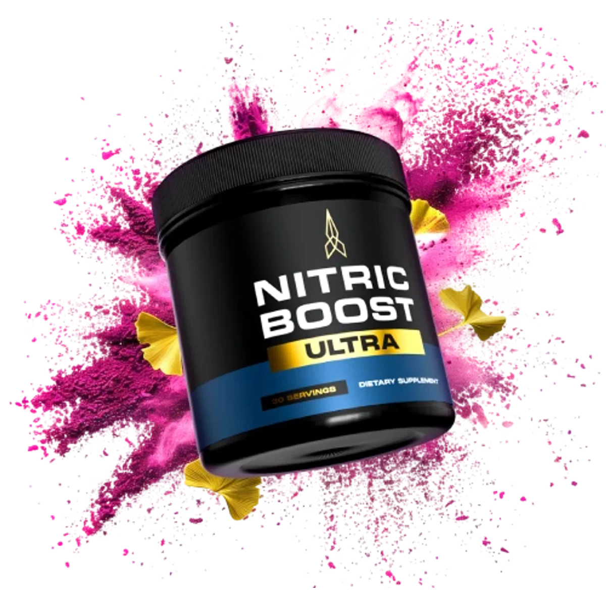 Nitric Boost Ultra Men's Wellness Supplement Bottle (Front Label)